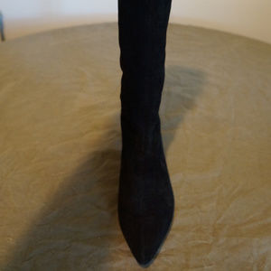 Robert Clergerie Knee high stretch boots black 7